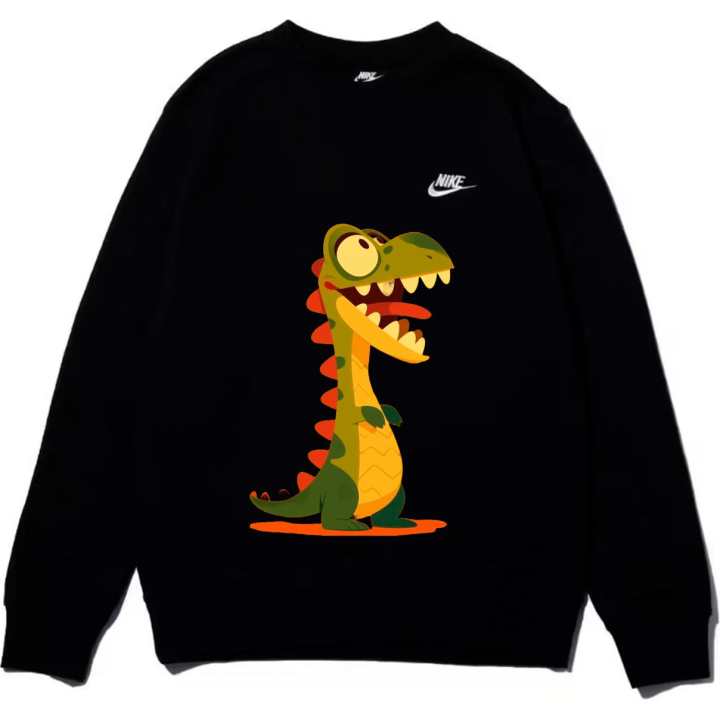 Nike Nike Sweatshirts Unisex Black Crew Neck Moderate Regular