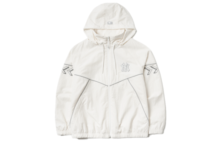 MLB MLB New York Yankees Jackets Unisex Ivory White Hooded Moderate Other