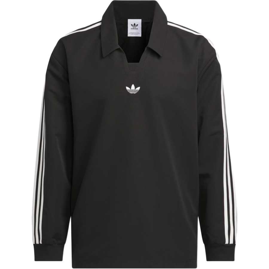 Adidas Originals RUGBY POLO SHIRT Polo Shirt Unisex Black