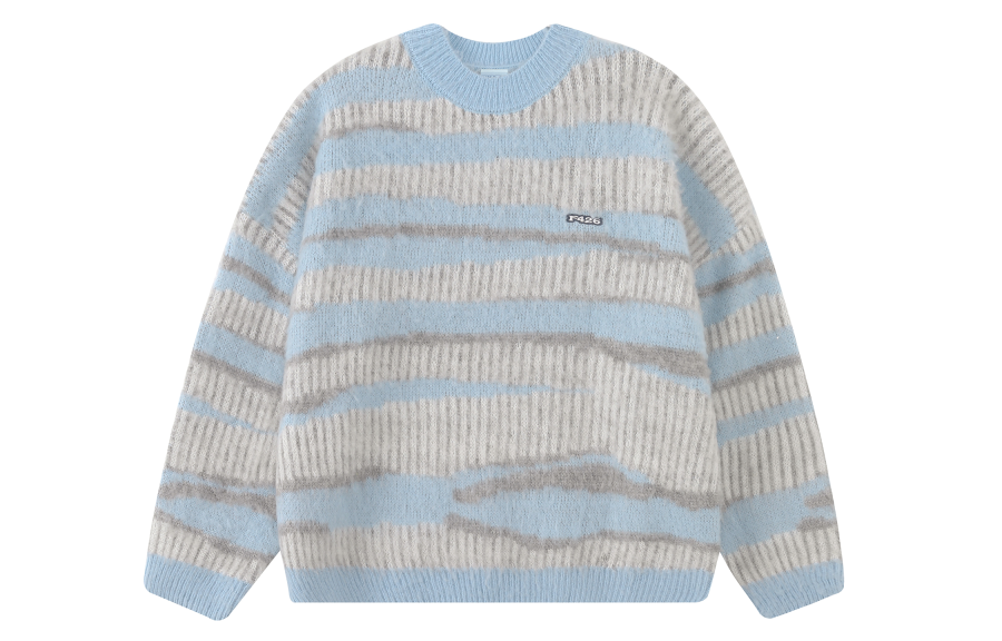F426 F426 Sweaters Unisex Crew Neck Moderate Irregular