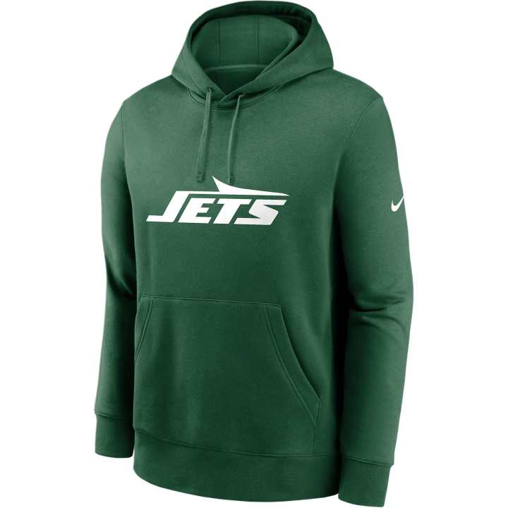 Nike Nike New York Jets Club Logo Men's Nike Nfl Pullover Hoodie