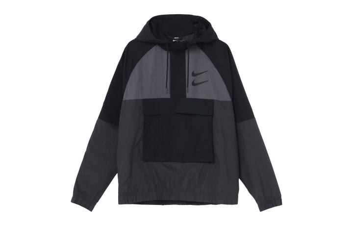 Nike Nike Jackets Men's Black Hooded Non Detachable Moderate