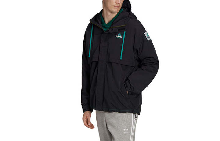 Adidas Adidas Jackets Men's Black Hooded Moderate Other