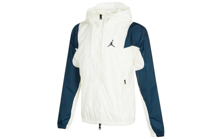 Jordan Jordan Jackets Men's White Hooded Moderate Other