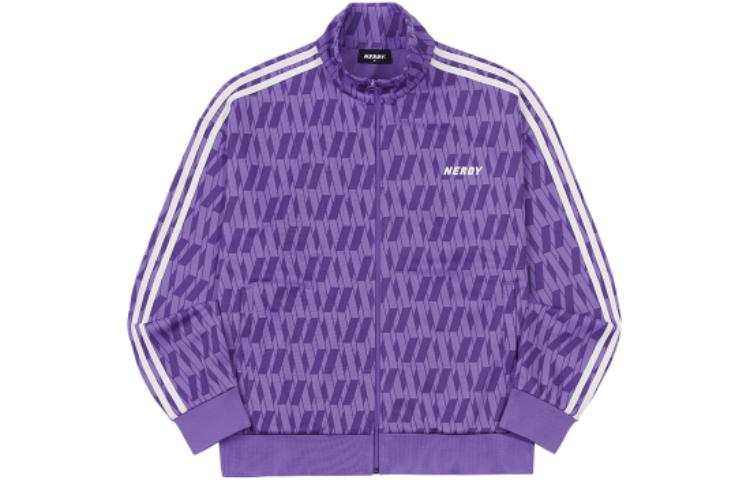 Nerdy Nerdy Jackets Unisex Purple Stand Collar Moderate Other