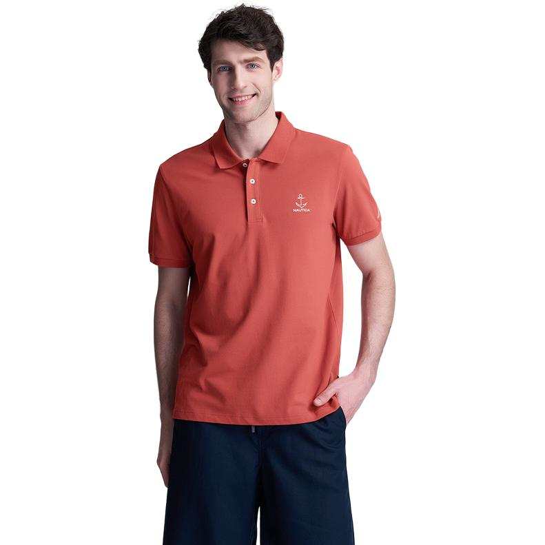 NAUTICA Polo Shirts Men's Polo Collar Moderate Straight Fit