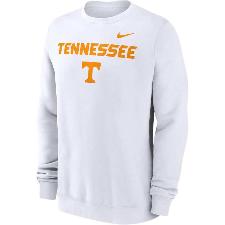 Nike Nike Tennessee Volunteers Primetime Primary Stack Men's Nike College Pullover Crew
