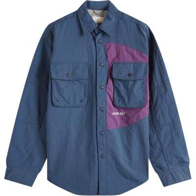 Gramicci Shirt Men's Marine Blue