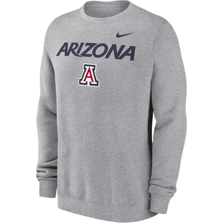 Nike Nike Arizona Wildcats Primetime Primary Stack Men's Nike College Pullover Crew