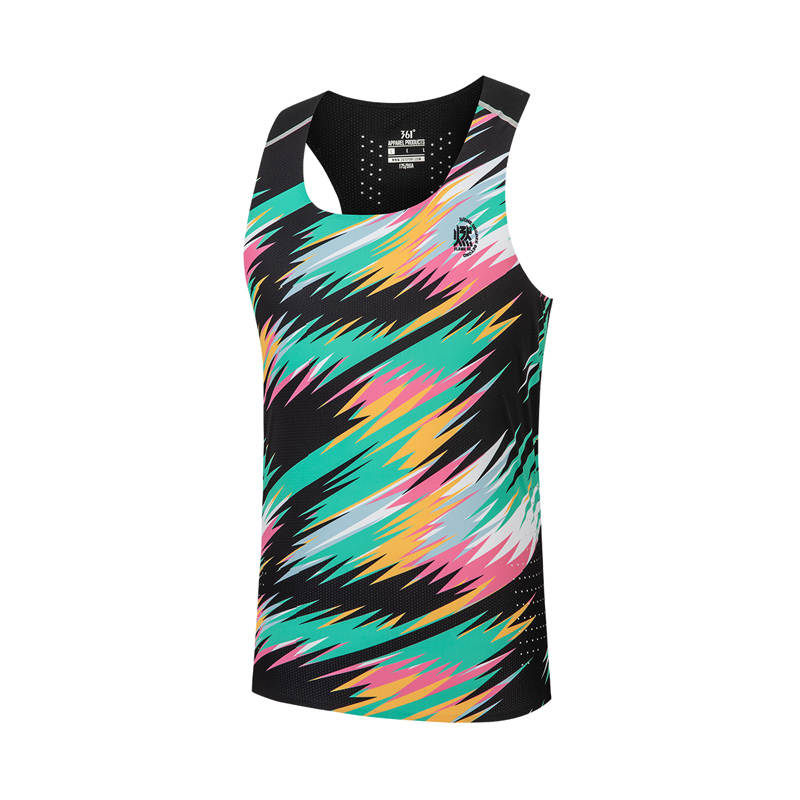 361° 361° Running Tank Top Men's Raw White