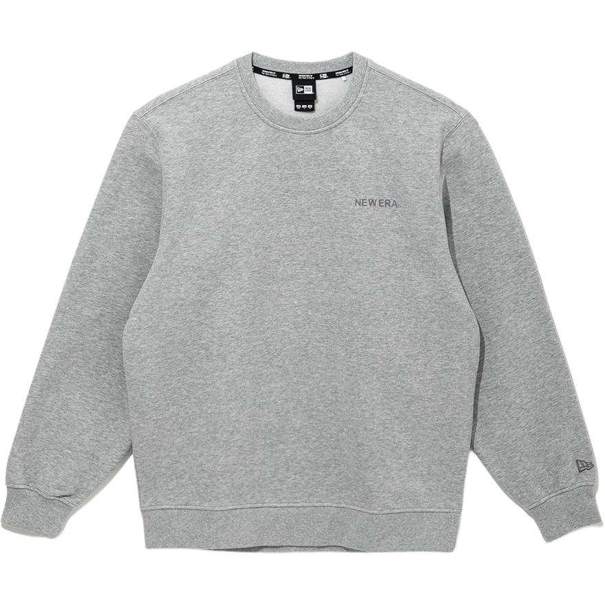 New Era Sweatshirts Unisex Gray Crew Neck Moderate Regular