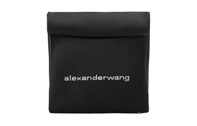 Alexander Wang Polyester Lunch Box Bag Lunch Clutch Women's Black