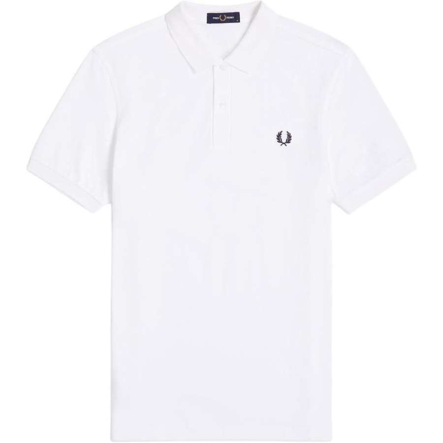 FRED PERRY Laurel Wreath Embroidered Short Sleeved Polo Shirt