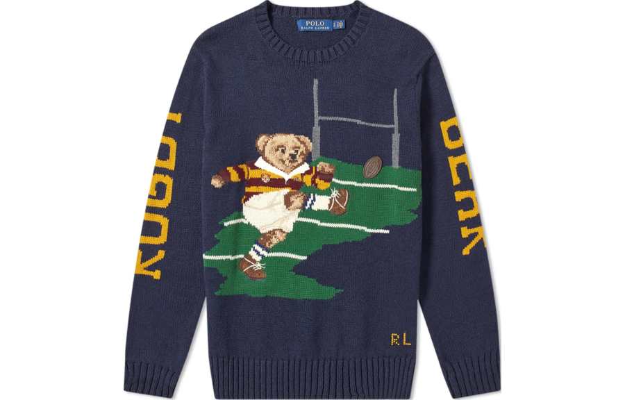 Polo Ralph Lauren Polo Bear Knitwear Standard Men's Marine Blue