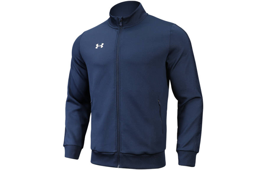Under Armour Jackets Men's Collegiate Blue Stand Collar Moderate Other