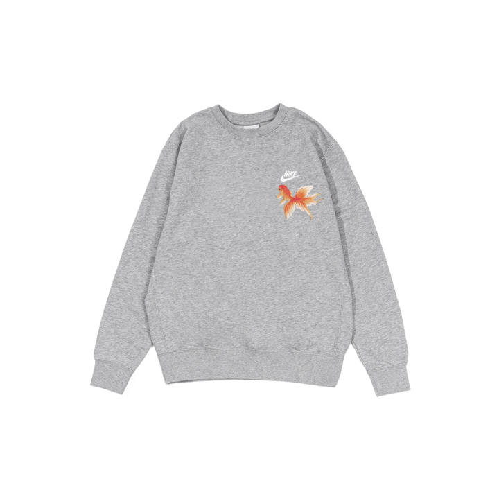 Nike Nike Sweatshirts Men's Gray Crew Neck Moderate