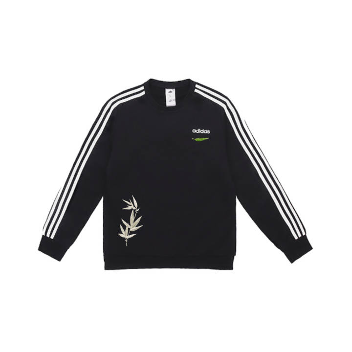 Adidas Adidas Sweatshirts Unisex Black Crew Neck Moderate