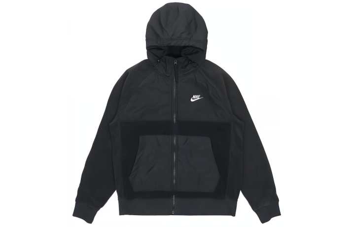 Nike Nike Jackets Men's Black Hooded Thickened Other