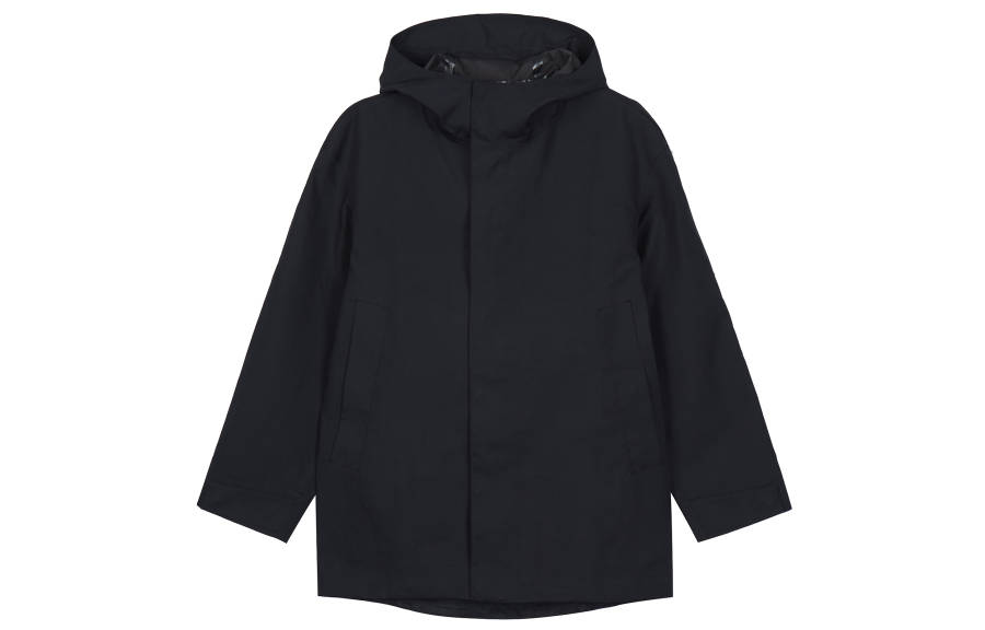 UNIQLO X JIL SANDER Jil Sander Jackets Unisex Black Hooded Moderate Other