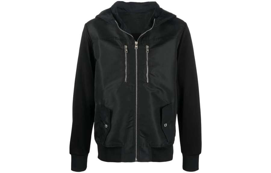 Alexander McQueen Zip Up Long Sleeved Hoodie