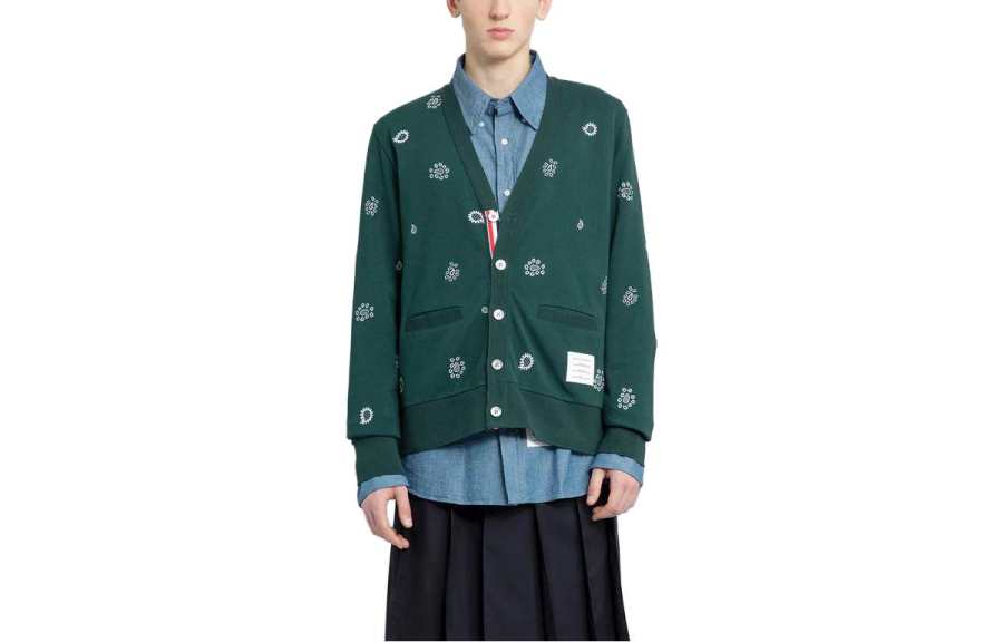 THOM BROWNE THOM BROWNE· Knitwear Men's Green