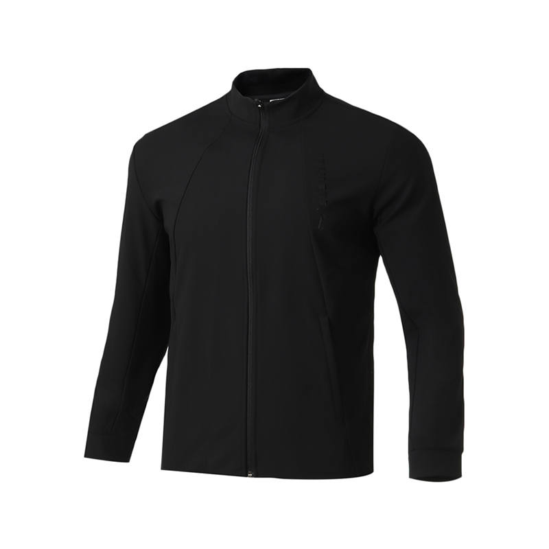 Li-Ning Li Ning Training Collection, Solid Color Zipper Stand Collar Comfortable And Breathable Versatile Fleece Lined Thermal