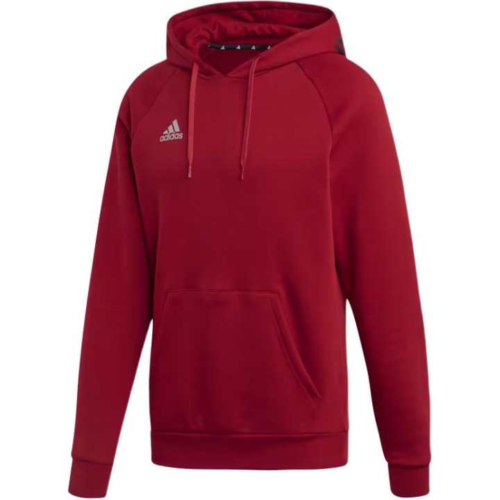 Adidas Adidas Sweatshirts Unisex Red Hooded Moderate