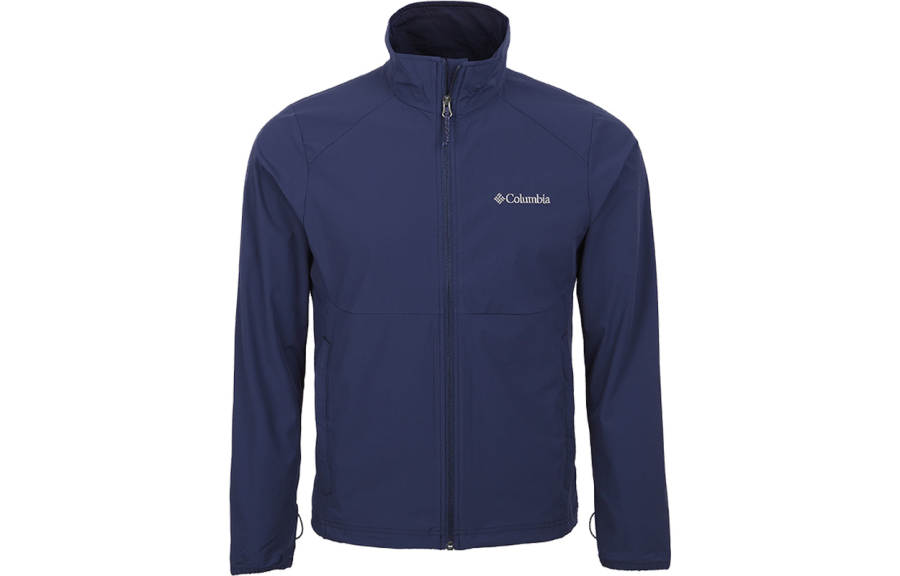 Columbia Jackets Men's Blue Stand Collar Moderate Other