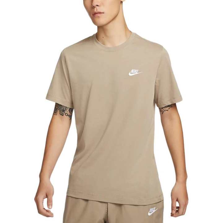 Nike Nike Sportswear Club T Shirt Men's Khaki