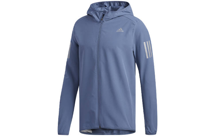 Adidas Adidas Jackets Men's Blue Hooded Moderate Other