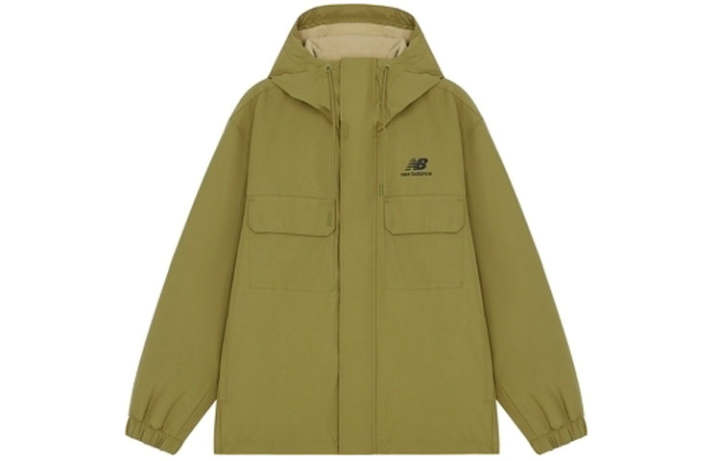 New Balance New Balance Jackets Men's Green Hooded Moderate Other