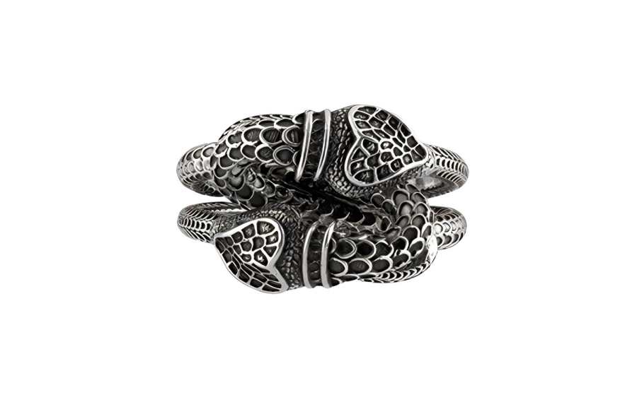 GUCCI Garden 925 Sterling Silver Rings Unisex Silver