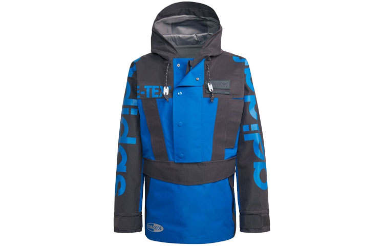 Adidas Originals Blue Version Collection Jackets Men's Blue Hooded Moderate Other