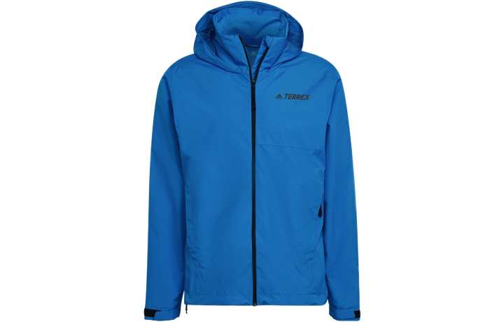 Adidas Adidas Jackets Men's Blue Hooded Moderate Mock Two Piece