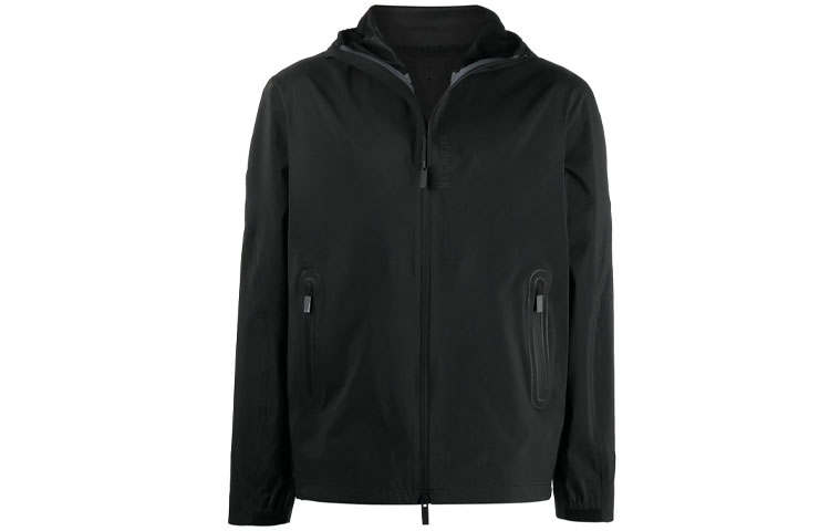 Moncler Moncler FW21 Jackets Men's Black Hooded Thin Other