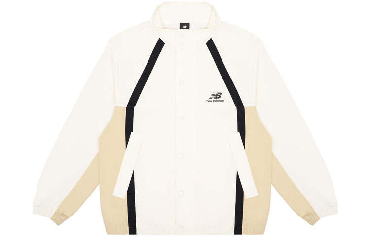 New Balance New Balance Jackets Men's Ivory Stand Collar Moderate Other