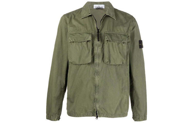 STONE ISLAND SS22 Jacket Men's Green