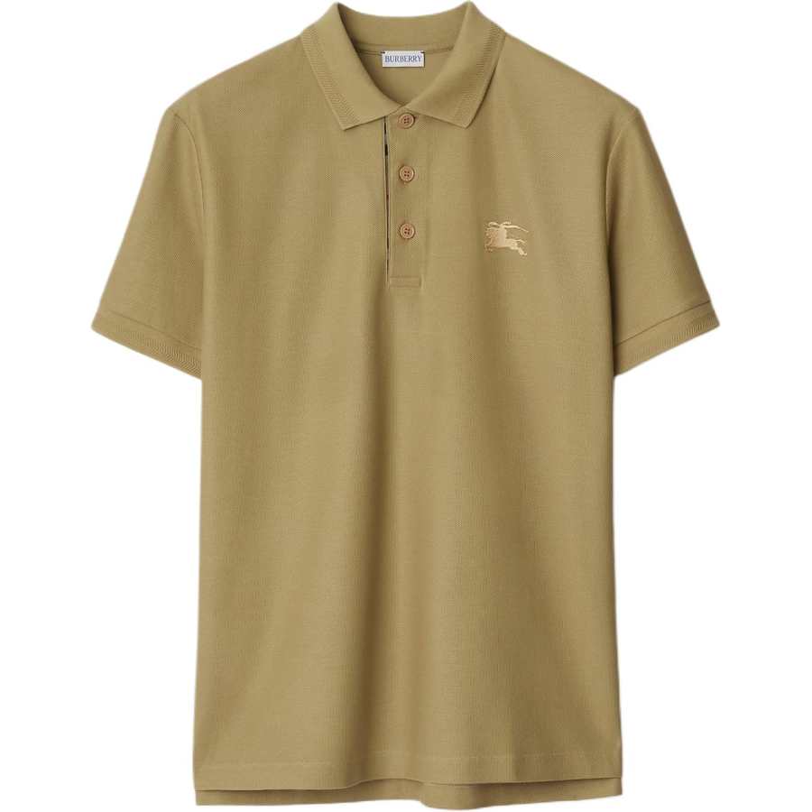 Burberry SS24 Polo Shirt Men's Turquoise