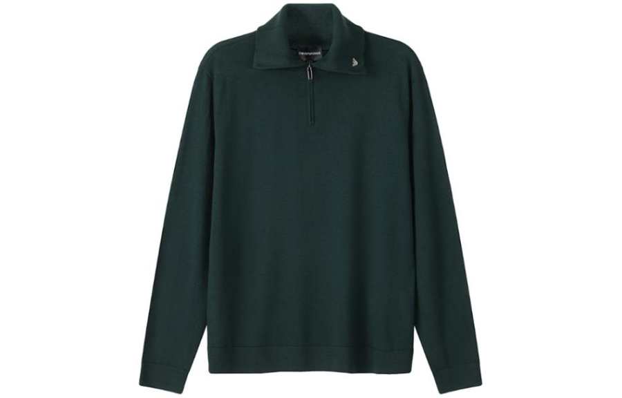 EMPORIO ARMANI SS24 Knitwear Men's Dark Green