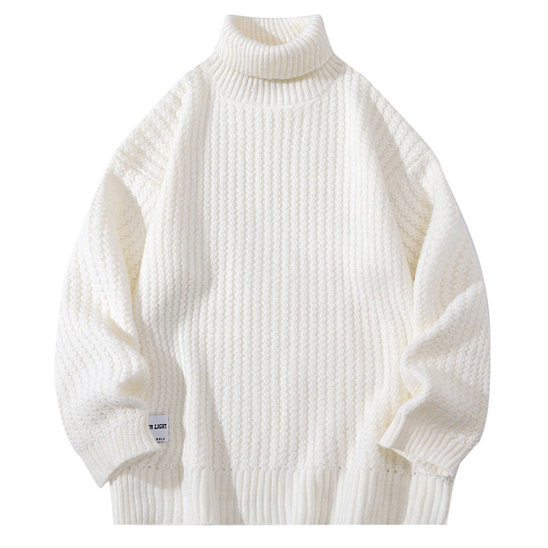 AMBER LIGHT Sweaters Unisex Turtleneck Thickened Other