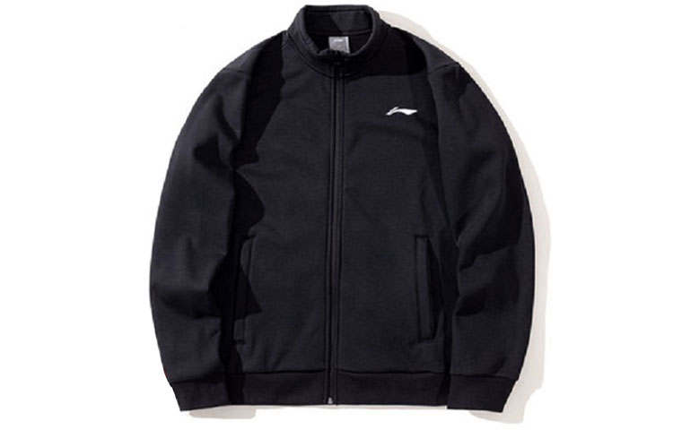 Li-Ning Li Ning Jackets Men's Black Stand Collar Moderate Other