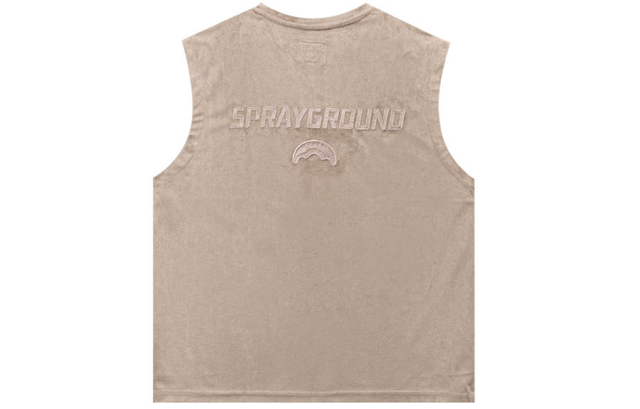 SPRAYGROUND Tank Tops Unisex Crew Neck Moderate Straight Fit