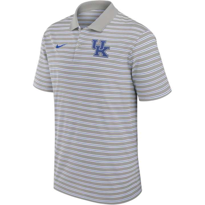 Nike Nike Kentucky Wildcats Primetime Victory Striped Men's Nike Dri-FIT College Polo