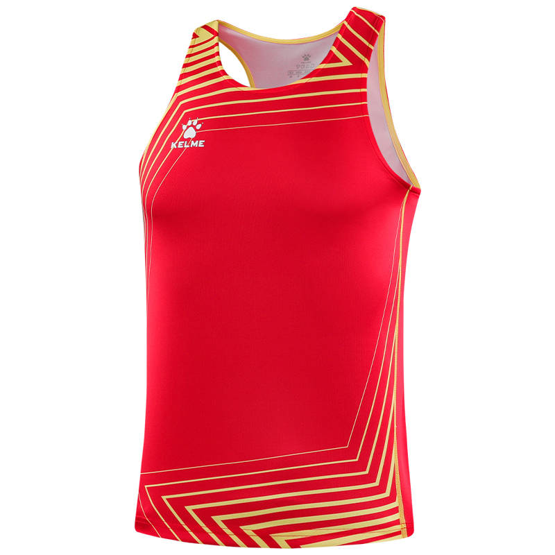 KELME Tank Tops Men's Crew Neck Moderate Straight Fit