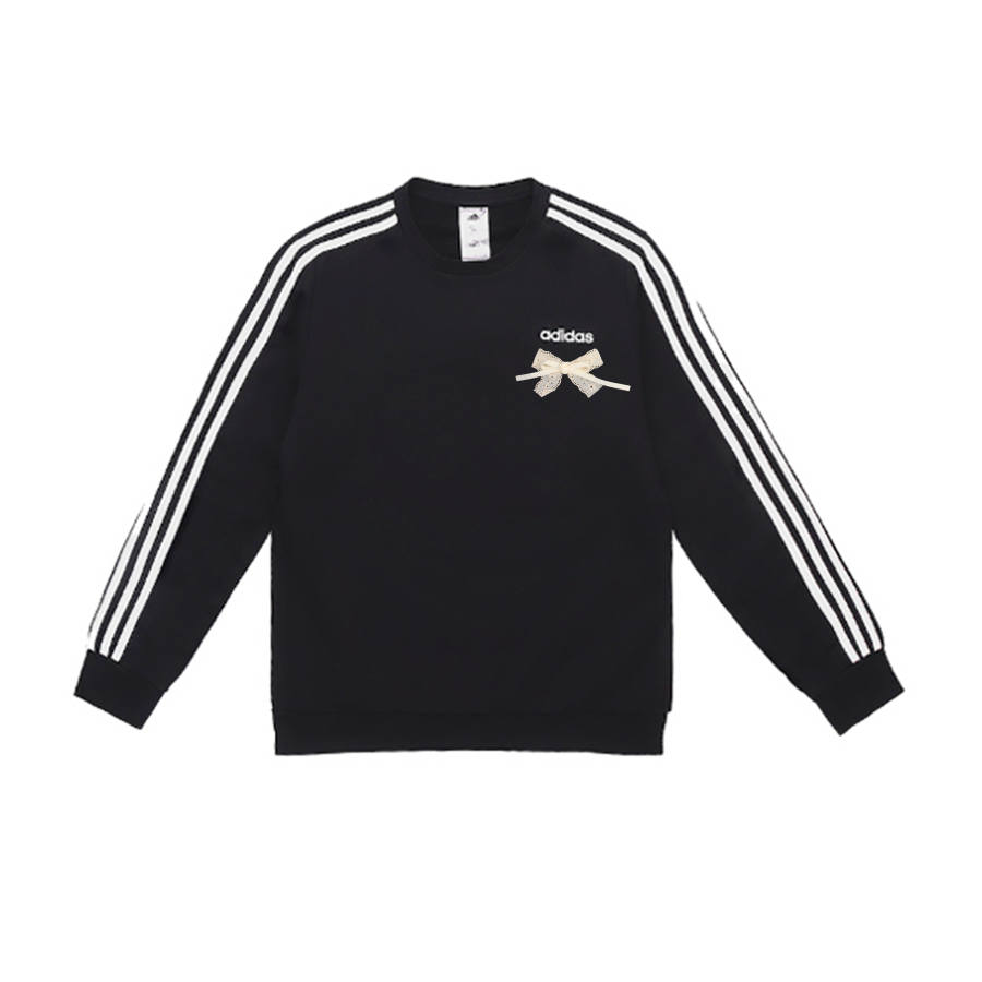 Adidas Adidas Sweatshirts Men's Black Crew Neck Moderate