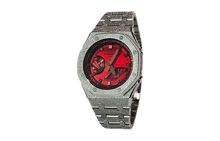 CASIO CASIO Custom Collection Quartz Movement Watch Men's Watches Red Watch Dial