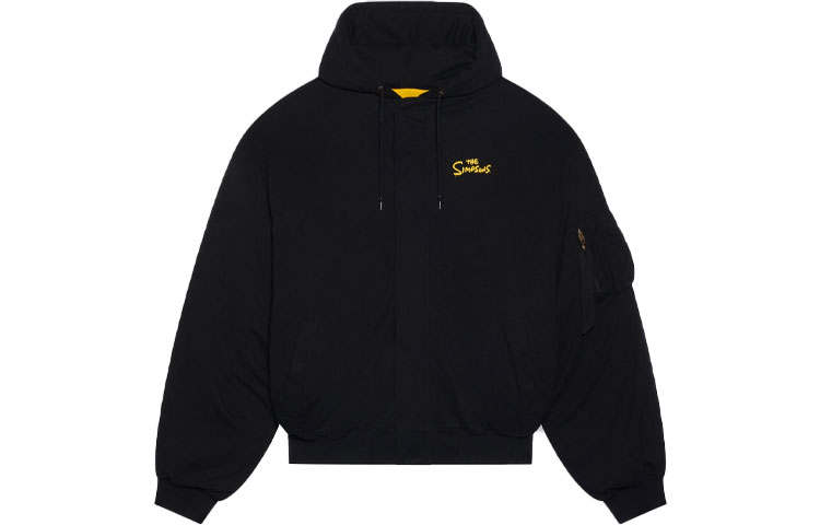 Balenciaga X The Simpsons Padded Bomber Hoodie