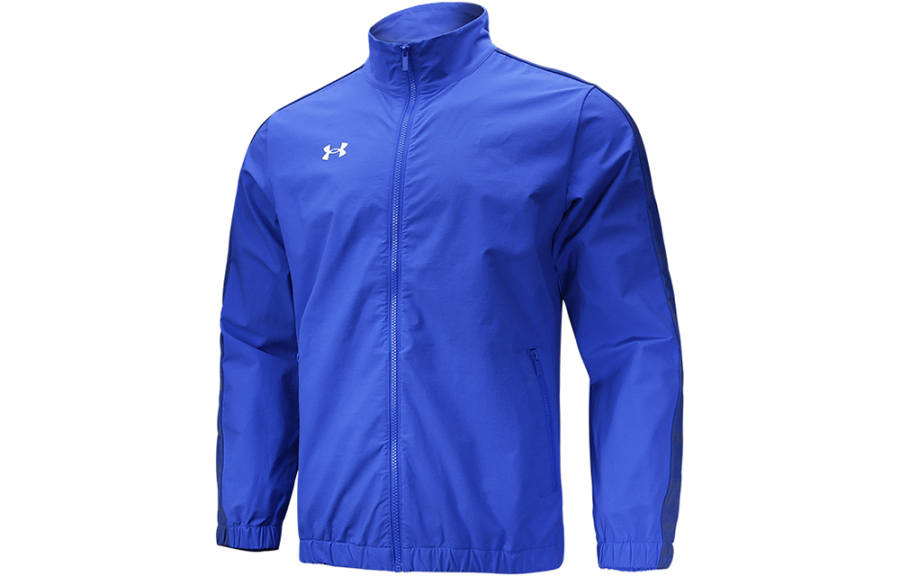 Under Armour Jackets Men's Royal Blue Stand Collar Moderate Other