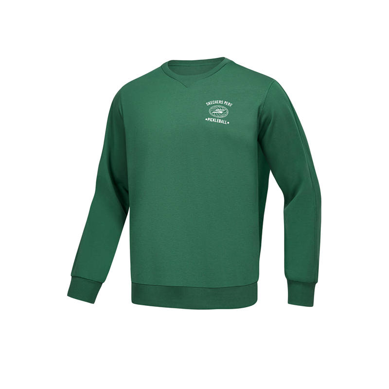Skechers Sweatshirt Men's Dark Green