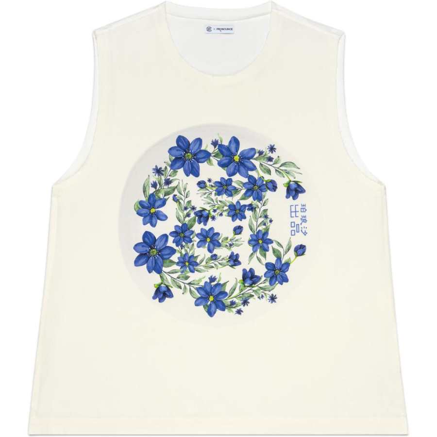 CLOT x PRONOUNCE Tank Top Unisex White